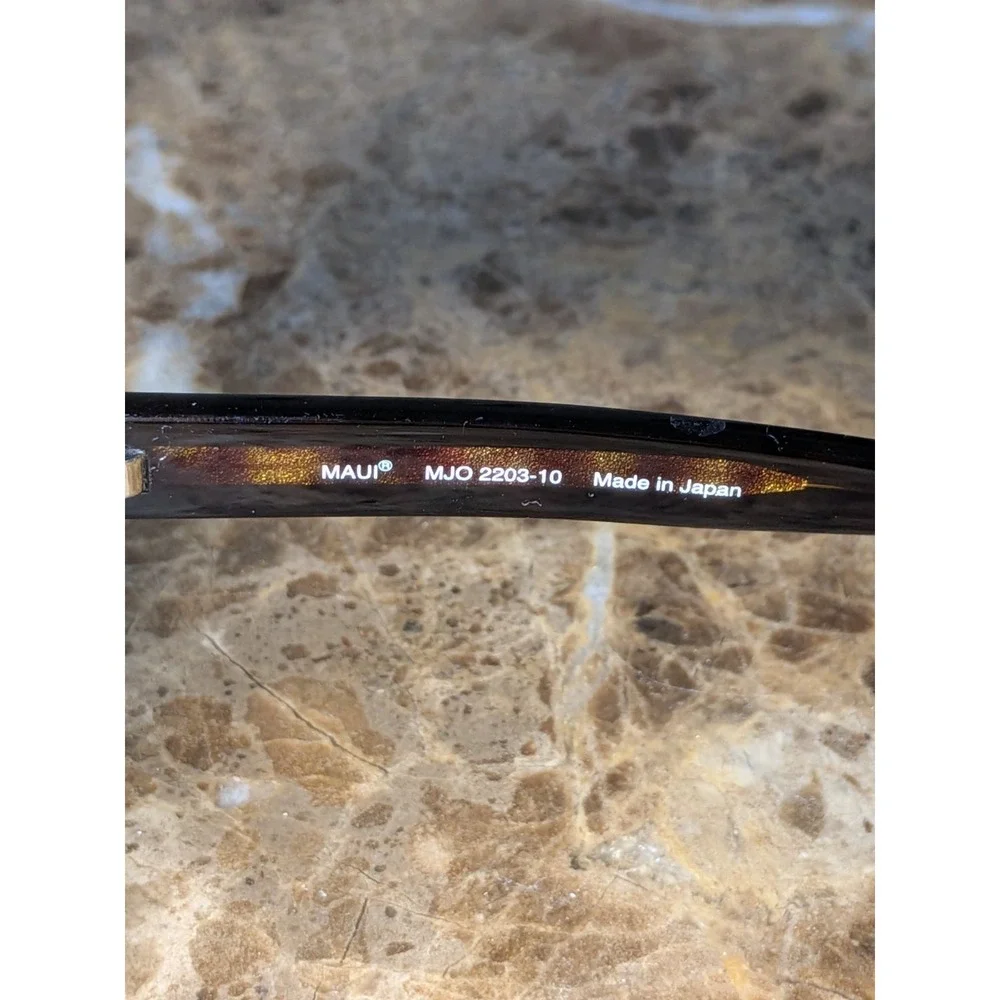 Maui Jim MJO 2203-10 Dark Tortoise Brown Eyeglasses Frames 51-17 143 Japan